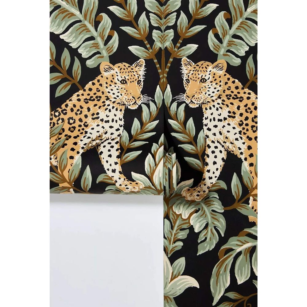 New Anthropologie Jungle Leopard WallpaperYork Wallcoverings  27" x 27 FT - Picture 3 of 3